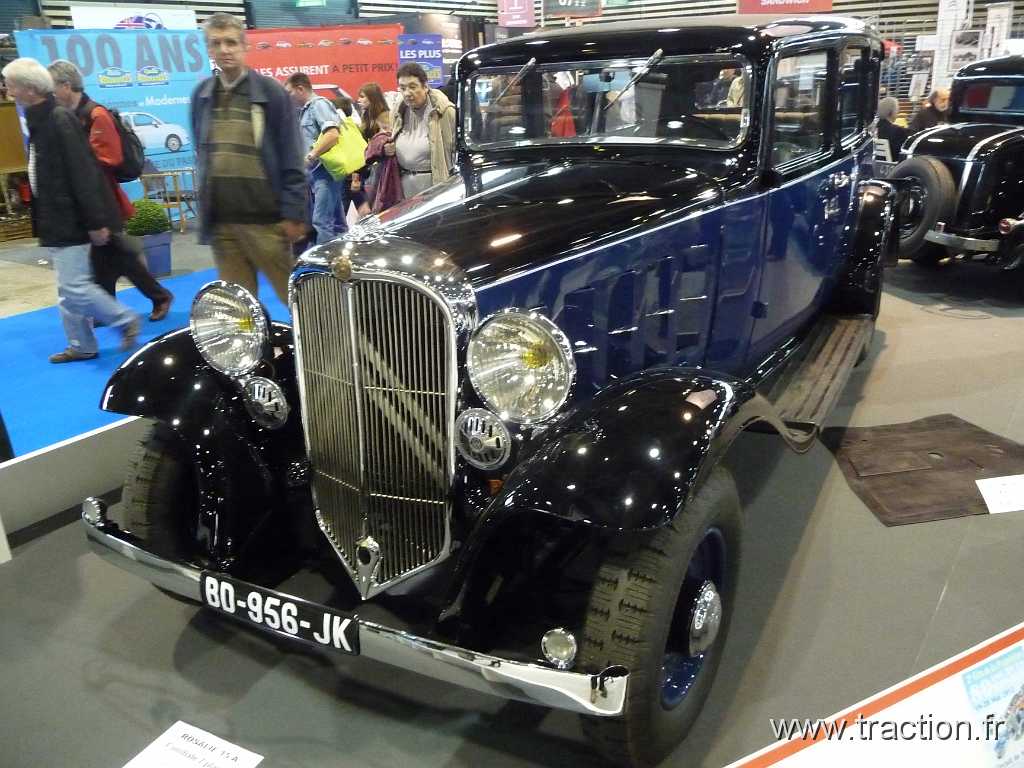 2011_epoquauto (168).jpg - 05/11/2011 - 69000 LYON - EPOQU'AUTO - 33ème Salon International Autos & Motos Anciennes - CITROEN - Rosalie 15 A fabriquée le 8 juin 1933